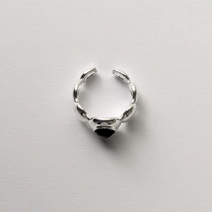 Black Stone Ring