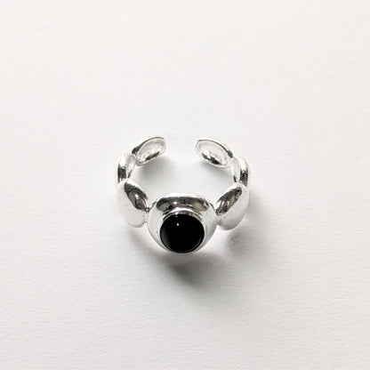 Black Stone Ring