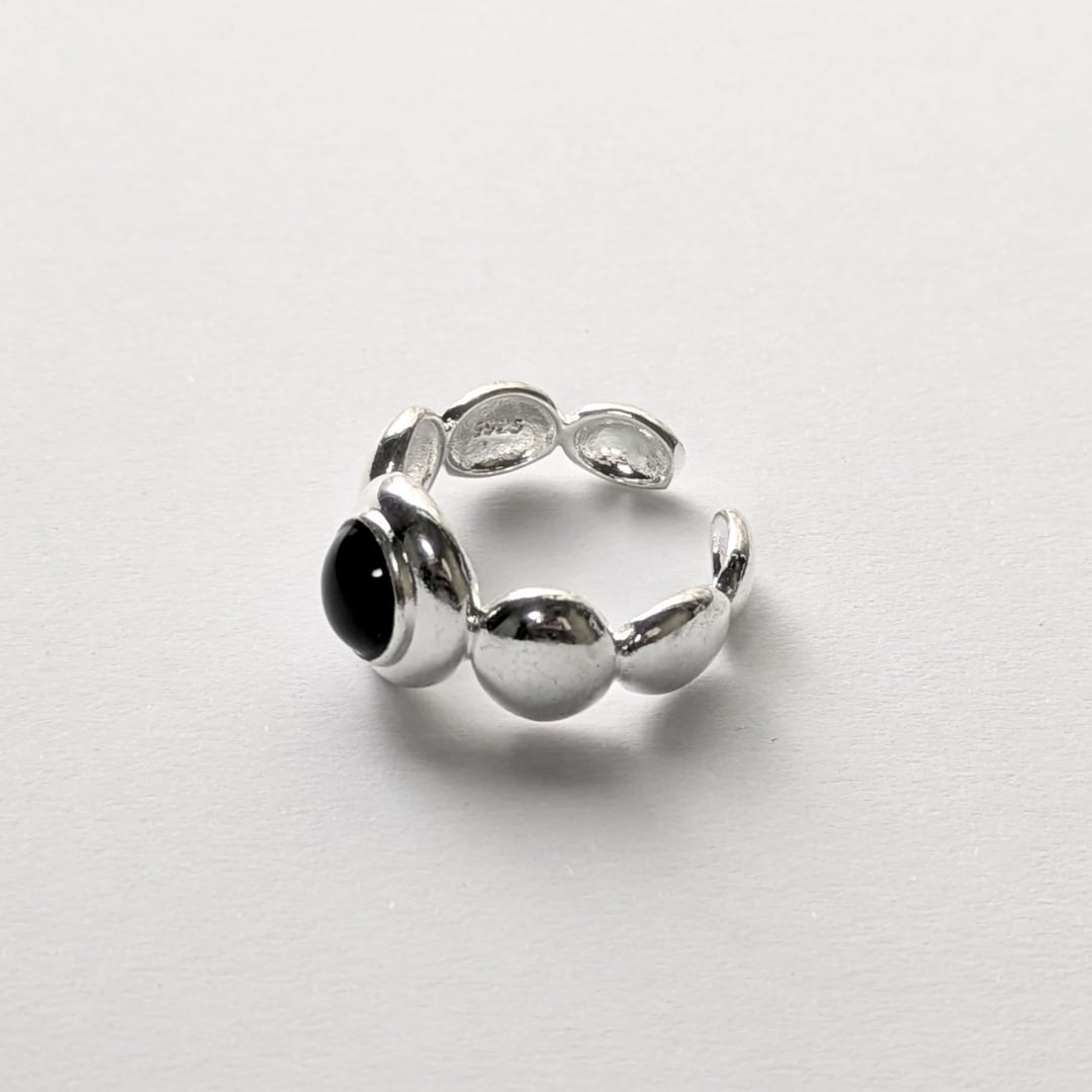 Black Stone Ring