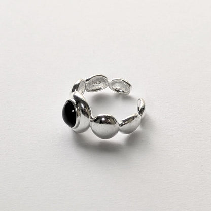 Black Stone Ring